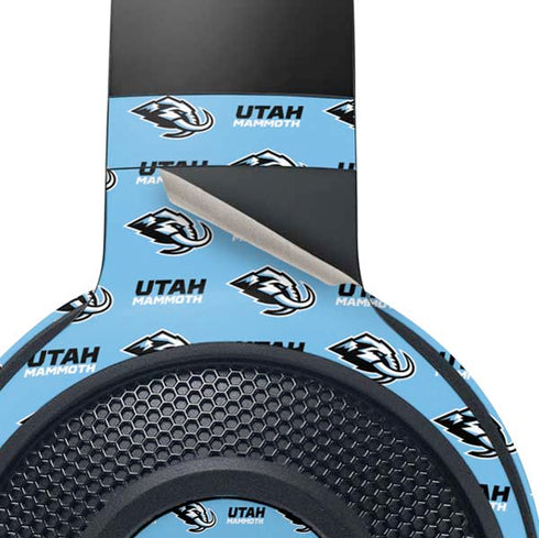 NHL Utah Mammoth Logo Pattern Razer Kraken X Skin
